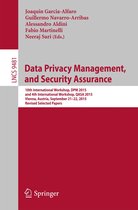 Lecture Notes in Computer Science 9481 - Data Privacy Management, and Security Assurance