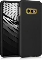 kwmobile telefoonhoesje voor Samsung Galaxy S10e - Hoesje voor smartphone - Back cover in mat zwart