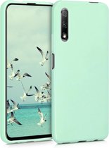 kwmobile telefoonhoesje voor Honor 9X - Hoesje voor smartphone - Back cover in mat mintgroen