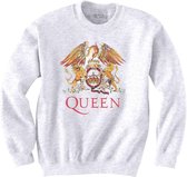 Queen Sweater/trui -M- Classic Crest Wit