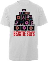 The Beastie Boys - Tape Heren T-shirt - L - Wit
