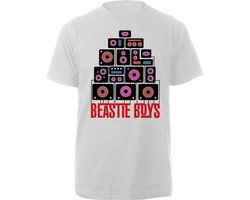 The Beastie Boys - Tape Heren T-shirt - L - Wit