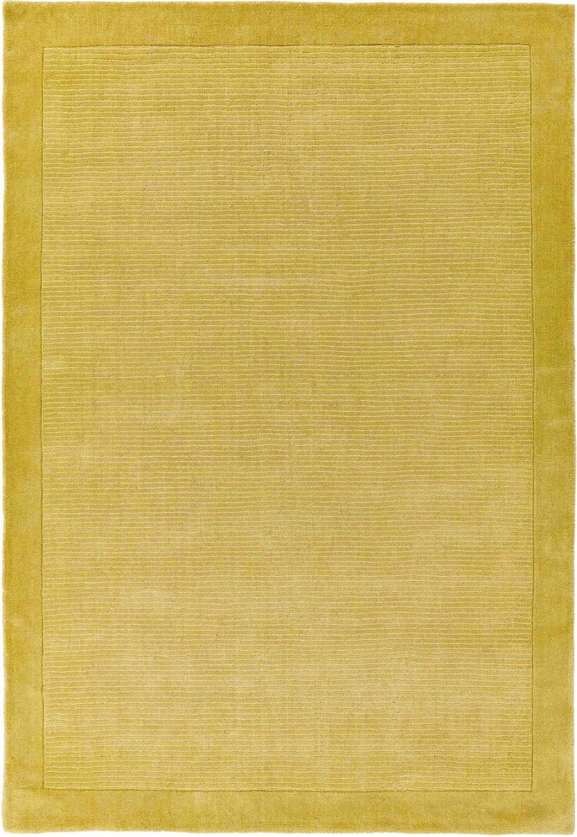 Easy Living - York-Yellow Vloerkleed - 160x230 - Rechthoek - Laagpolig Tapijt - Modern - Geel