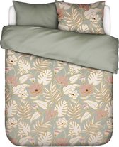 COVERS & CO Flower Rangers Dekbedovertrek Multi - Lits-jumeaux – 240x220 cm + 2 kussenslopen 60x70 cm