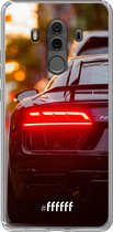 Huawei Mate 10 Pro Hoesje Transparant TPU Case - Audi R8 Back #ffffff