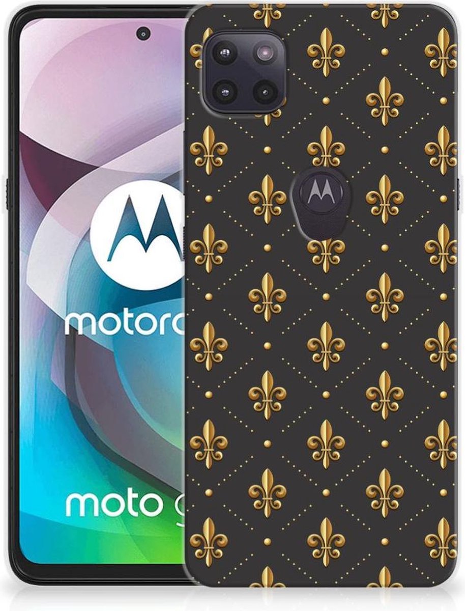 Motorola Moto G 5G TPU bumper Franse Lelie