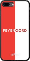 6F hoesje - geschikt voor iPhone 7 Plus -  TPU Case - Feyenoord - met opdruk #ffffff