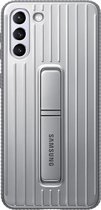Samsung Protective Standing Hoesje   - Samsung S21 Plus - Zilver