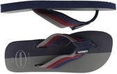 havaianas badsleper blauw urban color block BLAUW 45/46