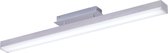 LED Plafondlamp WiZ - Smart LED - Plafondverlichting - Nitron Lavar - 20W - Aanpasbare Kleur - RGBW - Rechthoek - Mat Nikkel - Aluminium