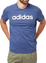 Adidas Essentials Shirt Blauw Heren - Maat S