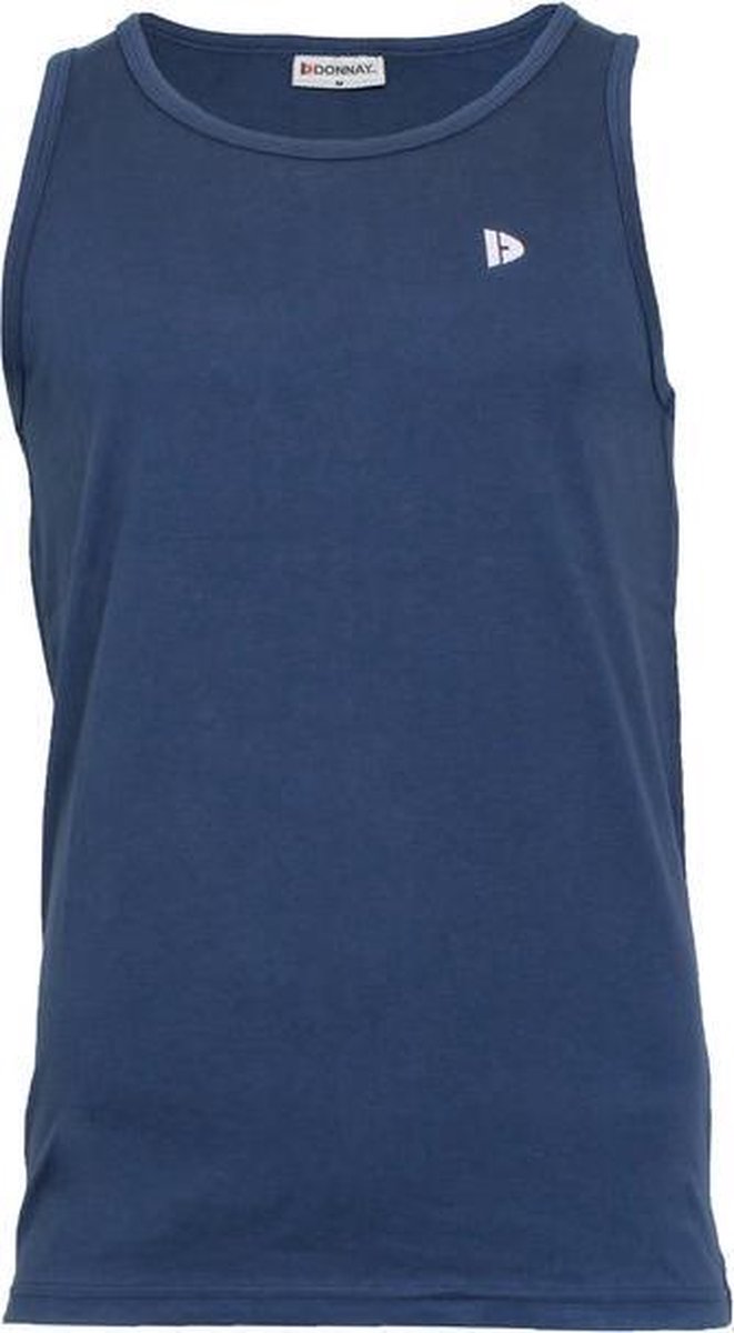 Donnay - Muscle shirt (James) - Tanktop - Heren - Navy (010) - maat L