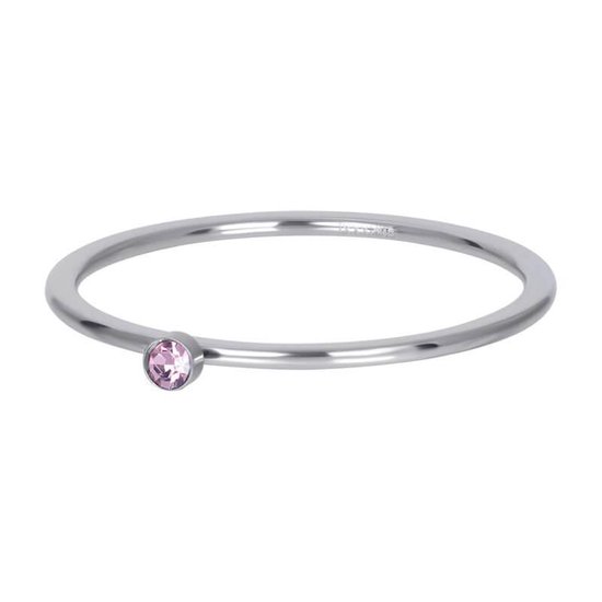 IXXXi Vulring 1 Pink 1 Stone Crystal Zilver |