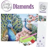 Dotty Designs Diamonds - Peacock