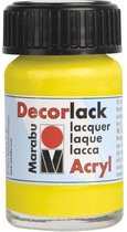 Decorlack-acryl 15 ml - Geel