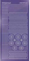 Hobbydots sticker - Mirror - Purple