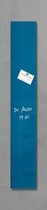 Sigel - Glasmagneetbord - Artverum - 120x780x15mm - petrolblauw  - SI-GL250