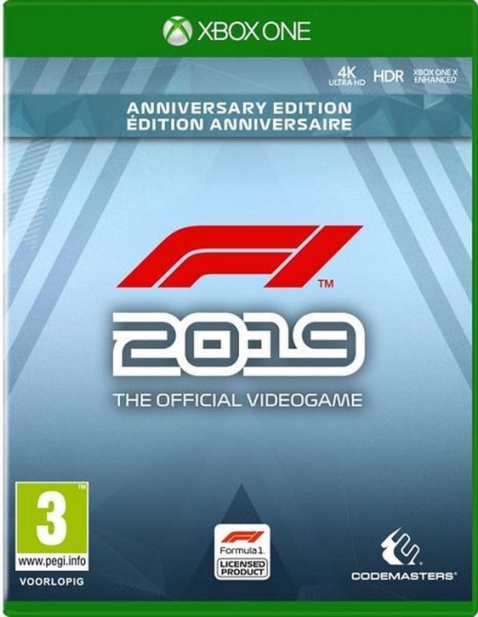 F1 2019 Anniversary Edition - Xbox One