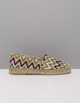 Fred de la Bretoniere 152010164 Espadrilles - Dames - Groen - Maat 42