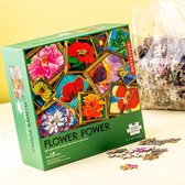 Kikkerland 1000 Stukjes Puzzel - Flower Power