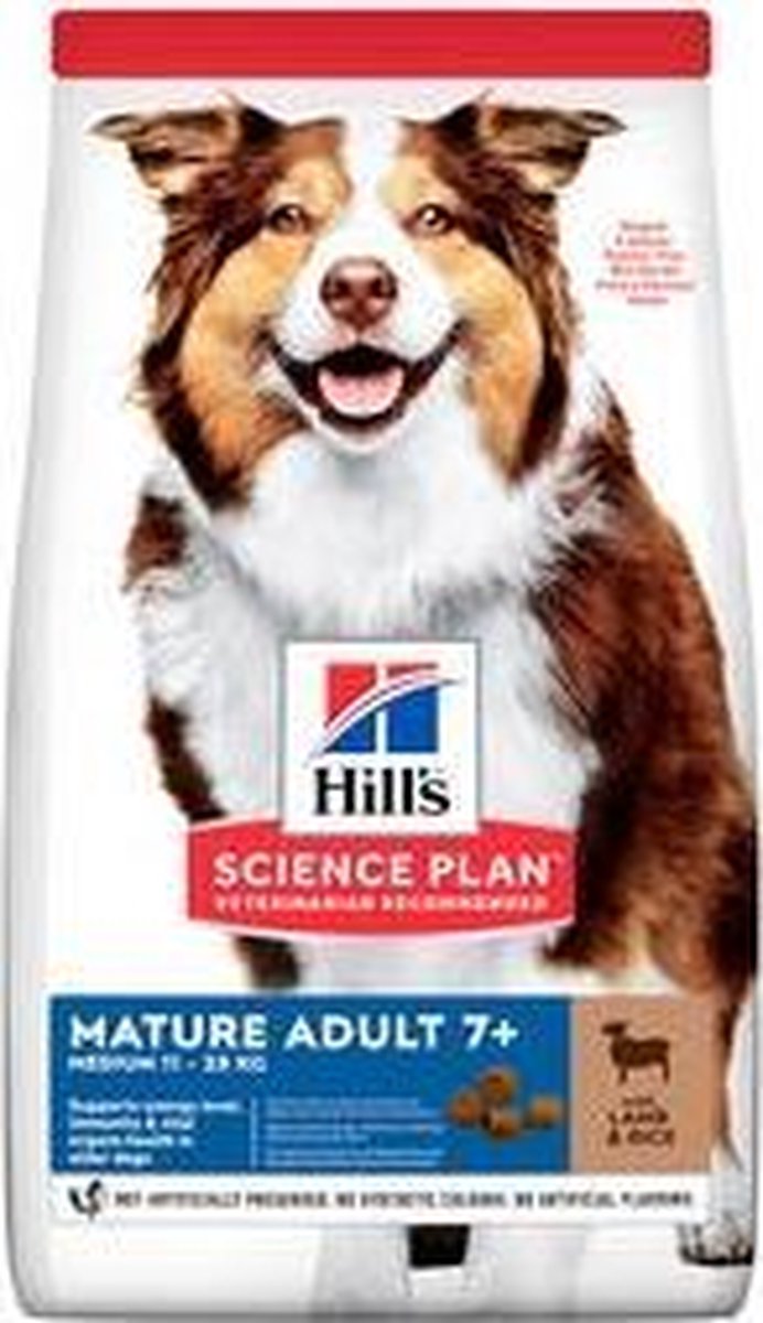 Hill's Canine Mature Adult - Lam & Rijst - Oudere honden thumbnail 4
