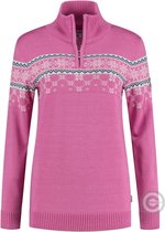 Kama Dames Pullover Nordic Merino, roze