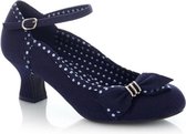 Cordelia Navy . Hakken Dames - Pumps Dames