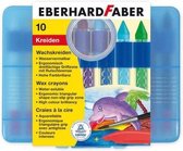 Eberhard Faber Waskrijt EFA 10 stuks - assorti watervermengbaar