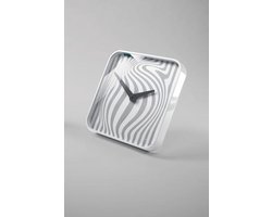 Sigel Artetempus Opta - Klok - Vierkant - Kunststof - 35x35 cm - Wit