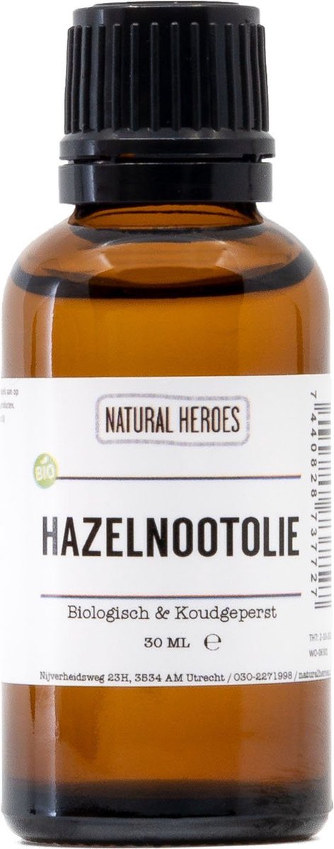 Hazelnootolie (Biologisch & Koudgeperst) 100 ml