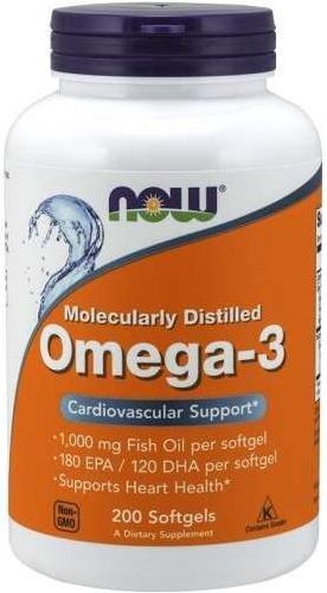 NOW - Voedingssupplementen Omega-3 (200 | bol.com