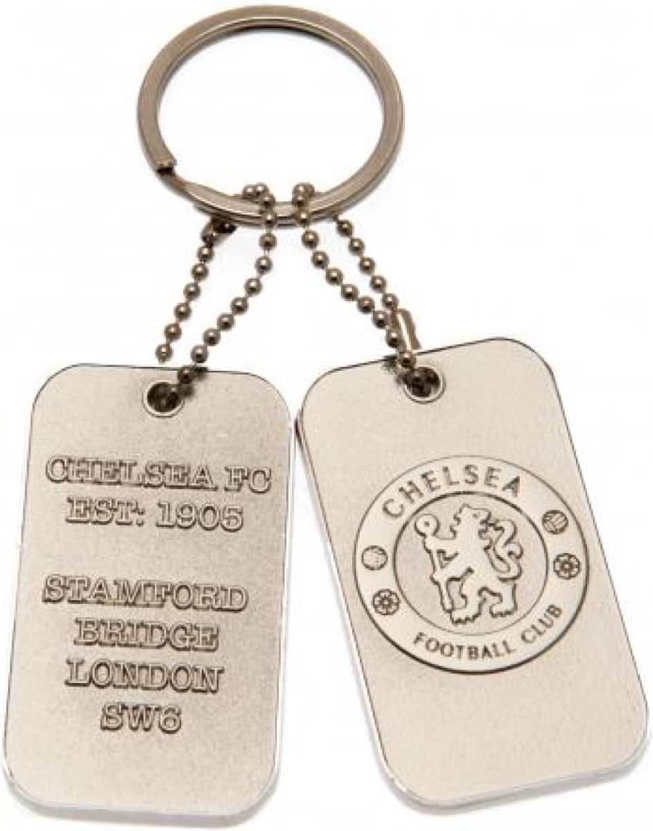Chelsea Dog Tag Keyring