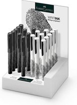 Faber Castell Vulpen FC WRITink display - 20 stuks zwart / wit