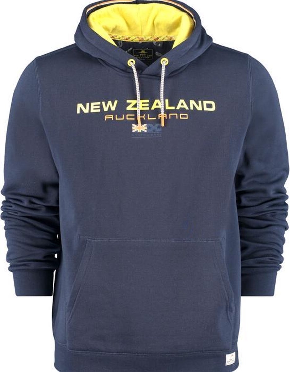 New Zealand Auckland Hooded Sweater Peka Peka Navy Blauw (21BN306 - 281) |  bol.com