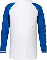 Snapper Rock - UV-shirt lange mouwen - Wit / Blauw - maat 170-176cm