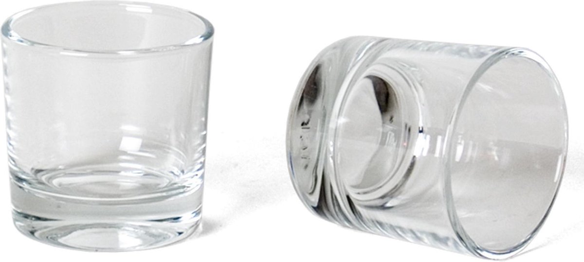 12x Stuks shotglazen/likeurglazen transparant 40 ml - Glazen - Shotjes/borrelglaasjes