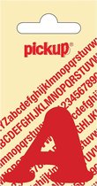 Pickup plakletter CooperBlack 40 mm - rood A