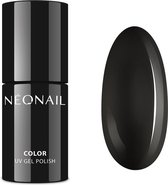 Neonail UV Nagellak Pure Black, 7,2 ml