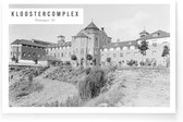 Walljar - Kloostercomplex '32 - Muurdecoratie - Poster met lijst