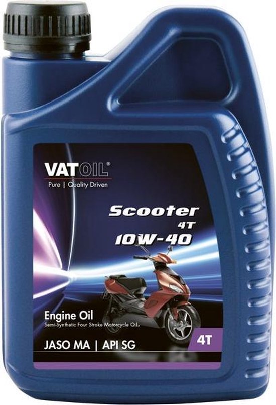 Vatoil Motorolie Scooter 4t 10w-40 1 Liter | bol.com