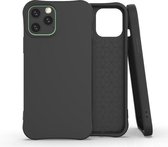 GadgetBay Soft case TPU hoesje voor iPhone 12 en iPhone 12 Pro - zwart