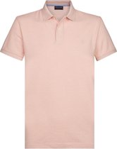 Profuomo Slim Fit  polo - lichtroze -  Maat: L