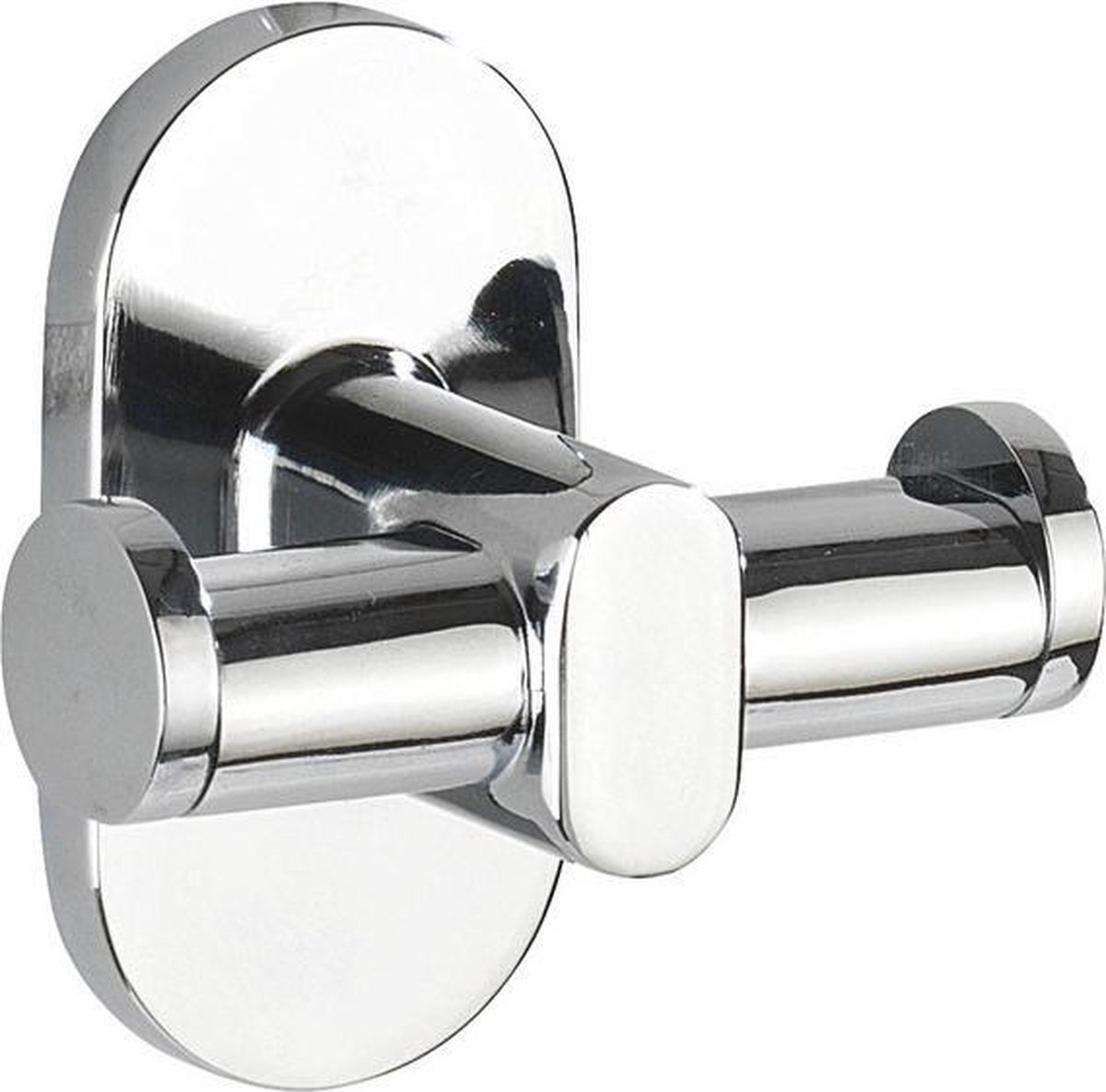 Wenko Handdoekhaak Duo Puerto Rico 7 X 6,5 Cm Zink Zilver