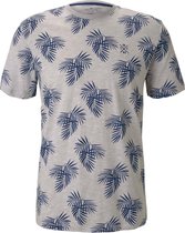 Tom Tailor Korte mouw T-shirt - 1027922 Midgrijs (Maat: XXL)