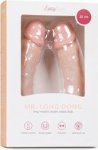 Realistische Dubbele Dildo - 33 cm - Beige - Sextoys - Dildo's  - Dildo - Dildo Dubbel