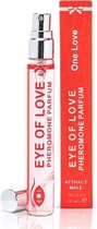 Eye Of Love Bodyspray 10 ml Vrouw Tot Man - ONE LOVE - Transparant - Drogist - Voor Haar - Drogisterij - Geurtjes