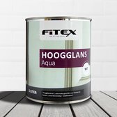 Fitex - Hoogglans Lak Aqua - Ral 6005 - 1 liter