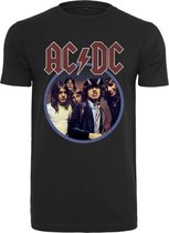 Urban Classics AC/DC Heren Tshirt -L- ACDC Band Logo Zwart