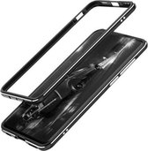Voor Huawei P40 Aluminium schokbestendig beschermend bumperframe (zwart)