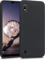 kwmobile telefoonhoesje voor Samsung Galaxy A10 - Hoesje voor smartphone - Back cover in mat zwart